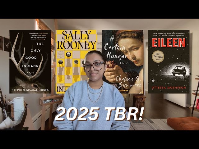 MY 2025 TBR (for now lol who are we kidding) 📚