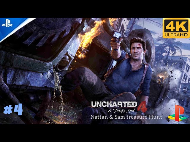 PS5 UNCHARTED 4 Chapter 04: A Normal Life - Gameplay walkthrough #4