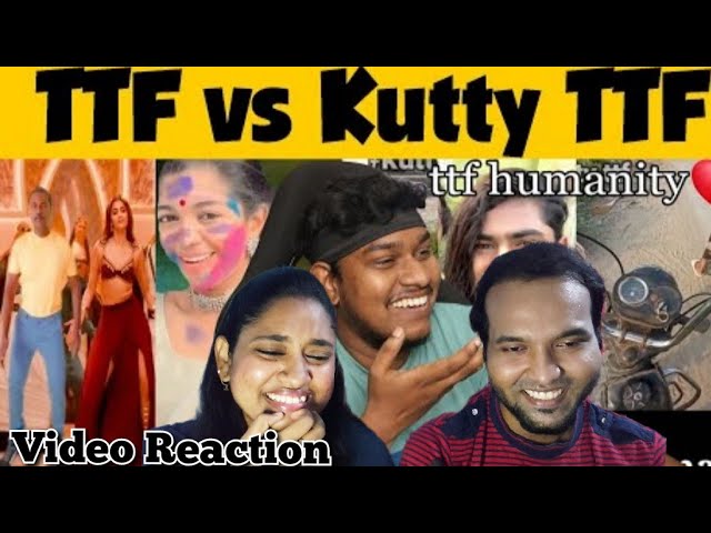 Empty Hand Video Reaction | Kutty TTF | Amala Shaji Troll | Tamil Memes | Tamil Couple Reaction