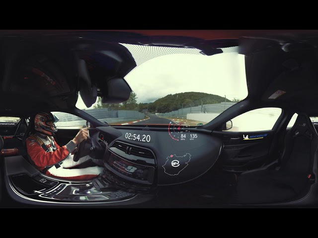 Jaguar | XE SV Project 8 Breaks Its Own Nürburgring Record in 360°