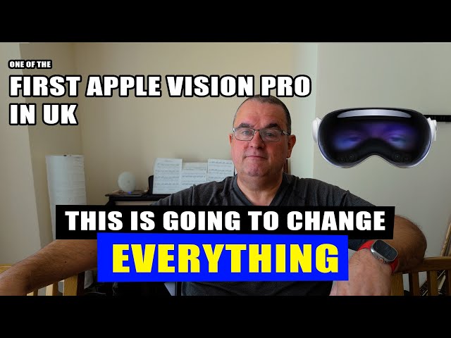 Apple Vision Pro in the UK. No-frills unboxing, setup and review. The future of computing?