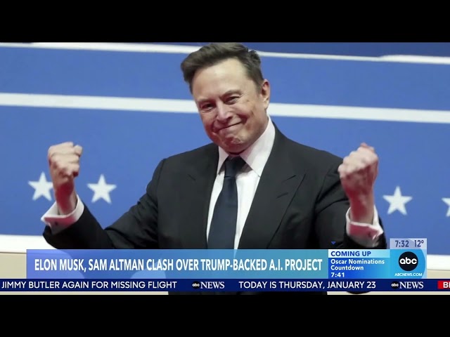 Elon Musk continues to undermine Trump's AI 'Stargate' deal