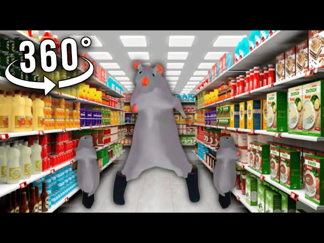 Chess Type Beat (Rat Dance) - Supermarket in 360° Video | VR / 8K