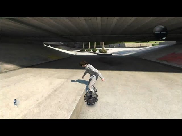 Skate 3 - Backwards Man speed glitch is possible while walking