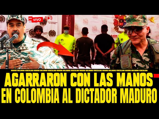 🔴ÚLTIMAS HORA! AGARRARON CON LAS MANOS EN LA MASA A LOS SOCIOS DEL DICTADOR EN COLOMBIA