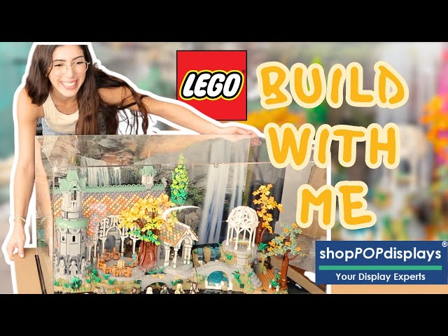 DISPLAYING LEGO | Build a LEGO Display Case With Me !!