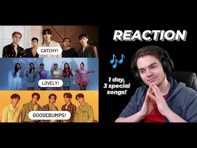 My FIRST time listening to NU'EST 'INSIDE OUT' - Apink 'Thank you' - Day6 'You Make Me' | REACTION