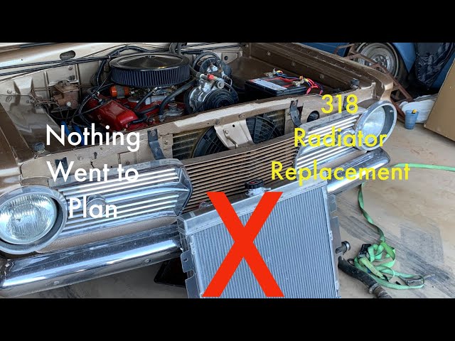 AP6 Radiator Replacement, Fail