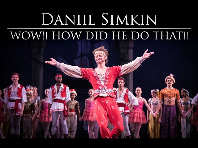 Ballet Dancer Daniil Simkin: WOW!!! HOW DID HE DO THAT!!!