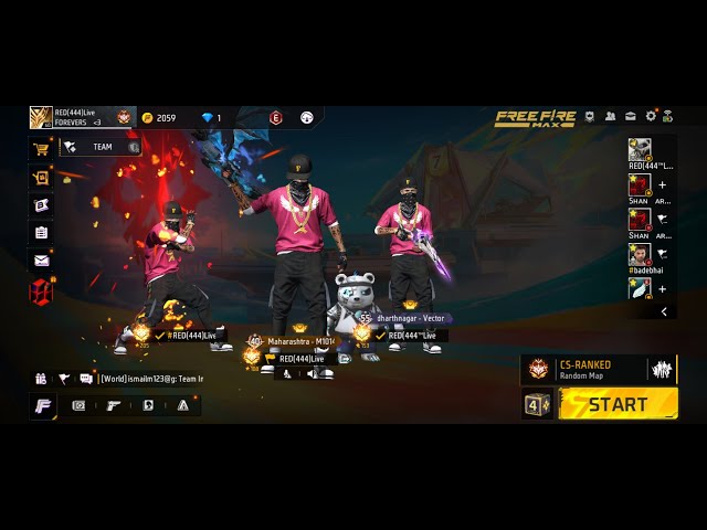 Hindi Garena Free Fire Max : 👍 Good stream | Playing Solo | Streaming with Red 444 Live