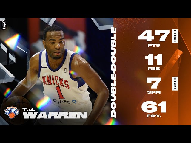 TJ Warren EXPLODES for 47 PTS & 11 REB in Crazy OT Victory Over Charge!