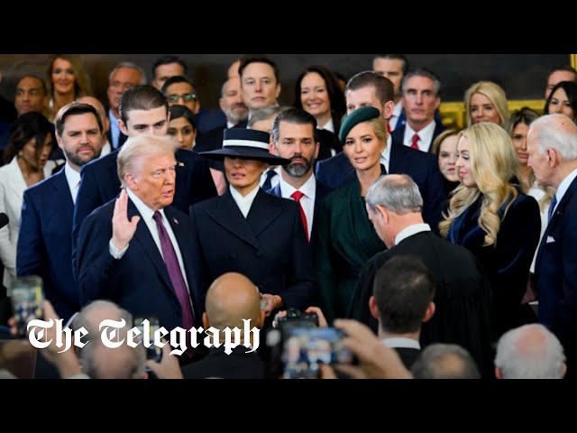 In Full: Donald Trump's Inauguration as 47th President of the US