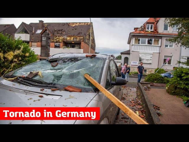 Terrible tornado in Germany 05/20/2022