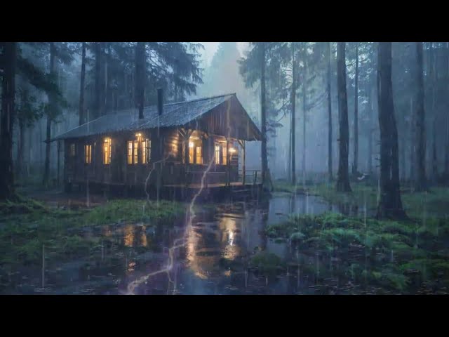 The Best Sleep Aid ASMR: RAIN White Noise,Thunderstorm & Nature Meditation Relaxation Sounds