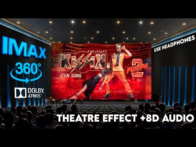 KISSIK ||Theatre Experience Dolby  Surround  sound | Pushpa 2 The Rule | Allu Arjun | Sreeleela |