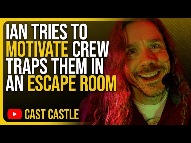 Ian Crossland TRAPS Timcast Crew In An Escape Room To Motivate Them