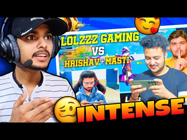 LoLzZz Gaming vs Hydra Hrishav Hot Drop Fight | reaction | paxton gaming