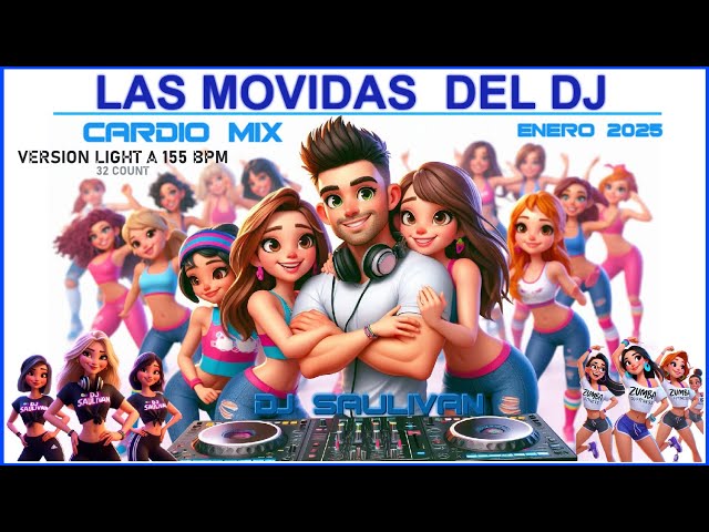 LAS MOVIDAS DEL DJ CARDIO FITNESS MIX DEMO A 155 BPM  @djsaulivan