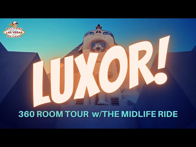 THE LUXOR HOTEL ROOM TOUR IN 360 | LAS VEGAS