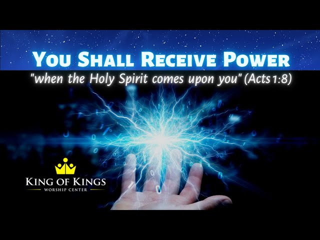 Peter Roselle: You Shall Receive Power When the Holy Spirit Comes Upon You (Acts 1:8)