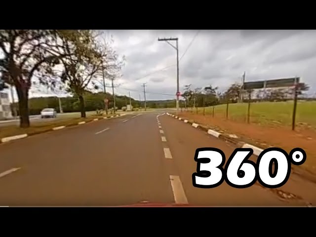 Meu primeiro vídeo 360 graus - Araras/SP