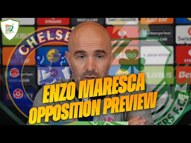 Enzo Maresca's Response to Mudryk Controversy & Shamrock Rovers Clash Preview