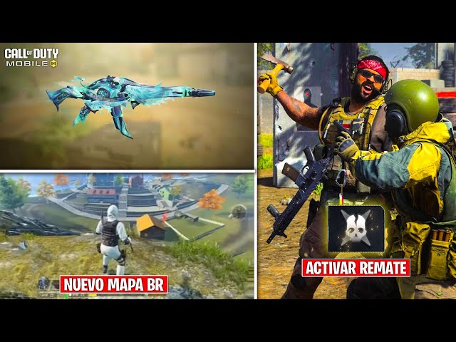 GAMEPLAY NUEVO MAPA BR, NUEVO REMATE GRATIS y más en Cod Mobile