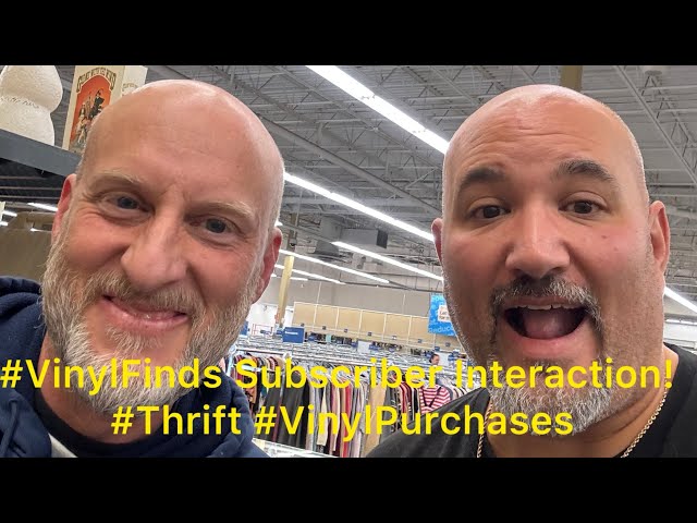 #VinylFinds #Thrift Subscriber Interaction #VC #VinylCommunity