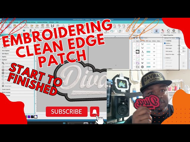 Mastering Embroidery Jamel's Step-by-Step Guide to Perfect Patches with Clean Edges | Canvas Apparel