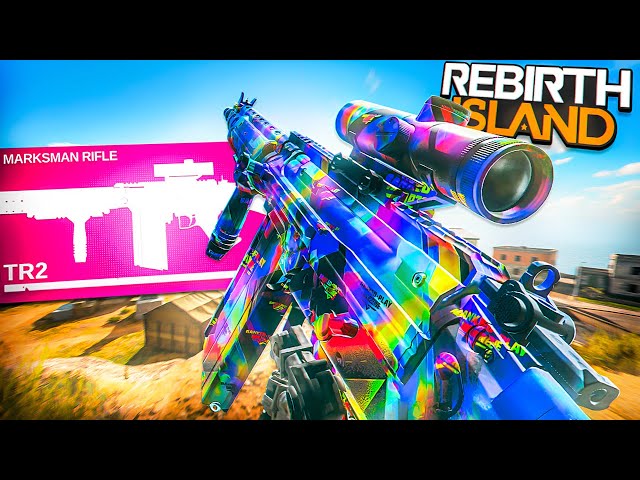 the NEW MAX LEVEL TR2 CLASS SETUP on Rebirth Island Warzone! (OG FAL)