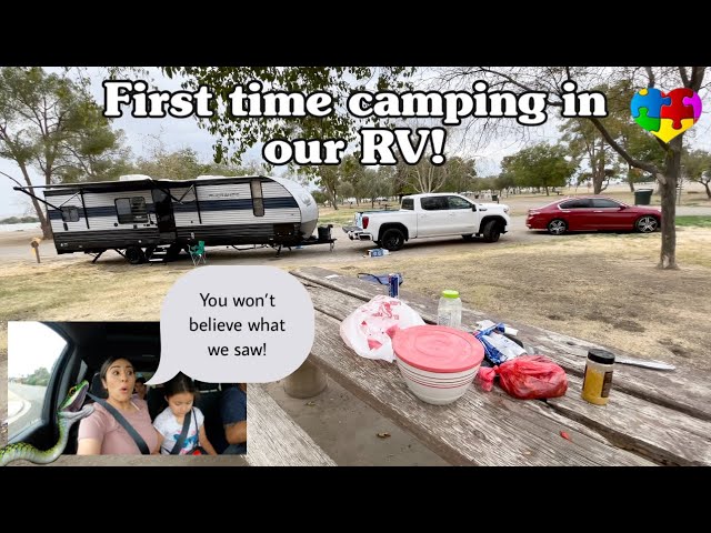 Autism family first time camping in our trailer/camper! | The Garcia’s Royalty family