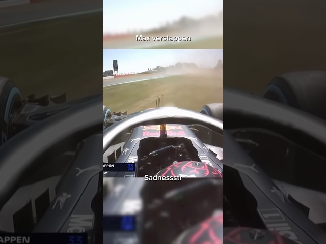 Max verstappen onboard crash #formula1 #f1