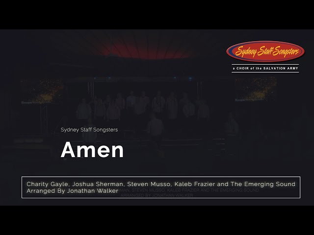 Amen | Sydney Staff Songsters