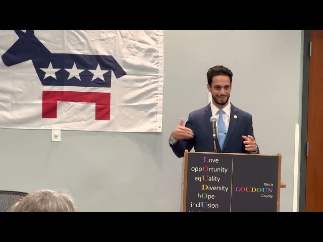 Ibraheem Samirah at Loudoun Democratic Candidate Forum (4/30/23)