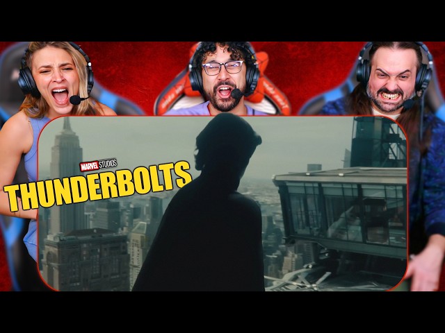 THUNDERBOLTS* TRAILER REACTION!! Marvel Studios Big Game Trailer | Sentry | Super Bowl LIX