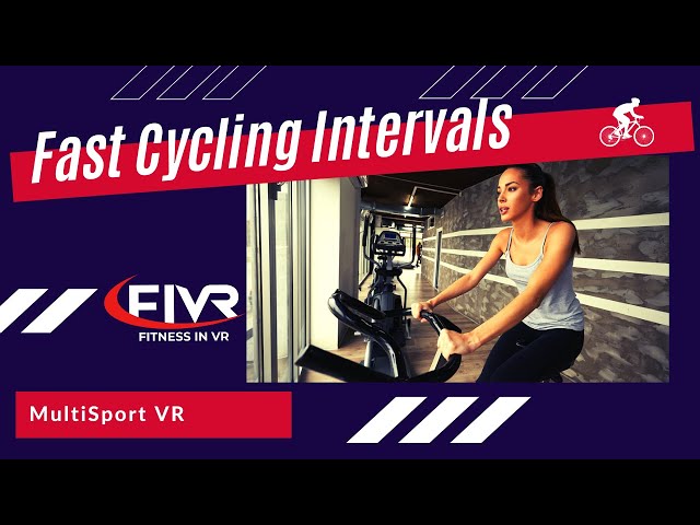 Indoor Cycling Workouts 4 Min 360 VR Videos - Quick HIIT Cycling Workout