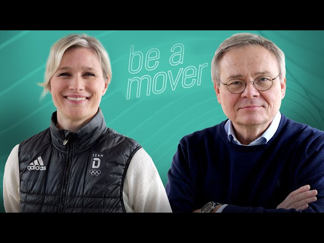 "Champion Mindset" - the new "be a mover" talk with Olympic champion Britta Heidemann and Jörg Howe