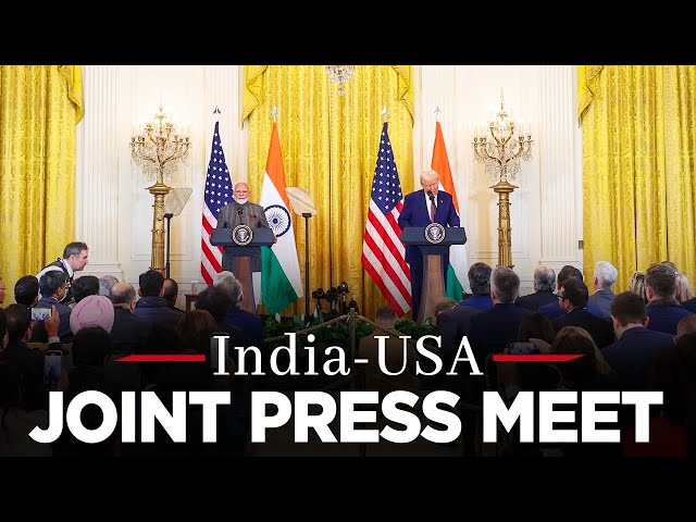 LIVE: PM Modi and US President Trump during the joint press meet at White House, Washington DC