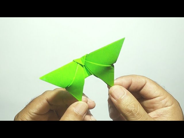 Kupu Kupu Dari Kertas - Tutorial Origami Mudah dan Cantik