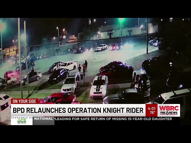 BPD launching Operation Knight Rider this weekend