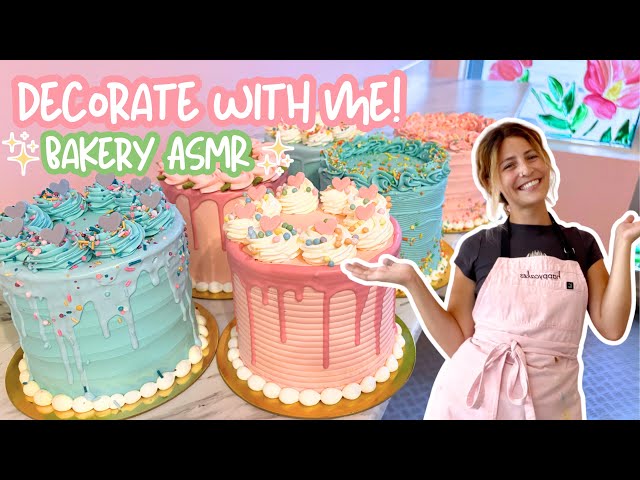 Real-Time Cake Decorating ASMR | [Satisfying] [No Talking] [No Music]