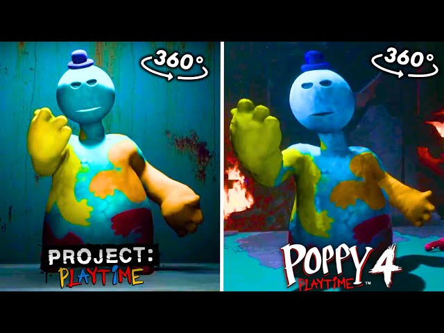 Doey is losing control of himself (Poppy Playtime 4 VS Project Playtime) in 360º VR