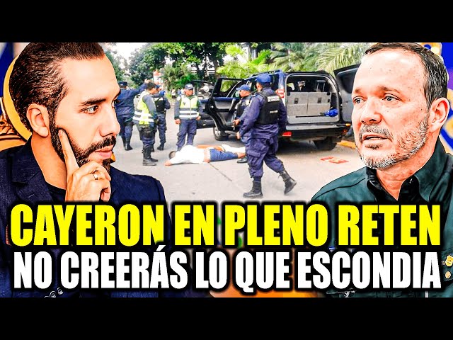 CAYÓ EN PLENO RETEN😱 NO CREERAS LO QUE ESCONDÍA DE LA POLICÍA Y BUKELE. TIENES QUE VERLO