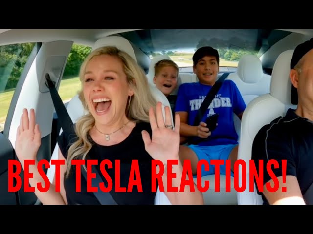 BEST TESLA MODEL 3 PERFORMANCE REACTIONS COMPILATION | Acceleration & Launch | Volume 2