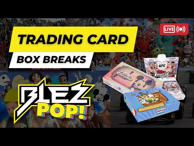 LIVE. NOW. CARDS. LIVE BREAKS!! W/FeelinBlu ! #Live #breaks #wwe #marvel #disney