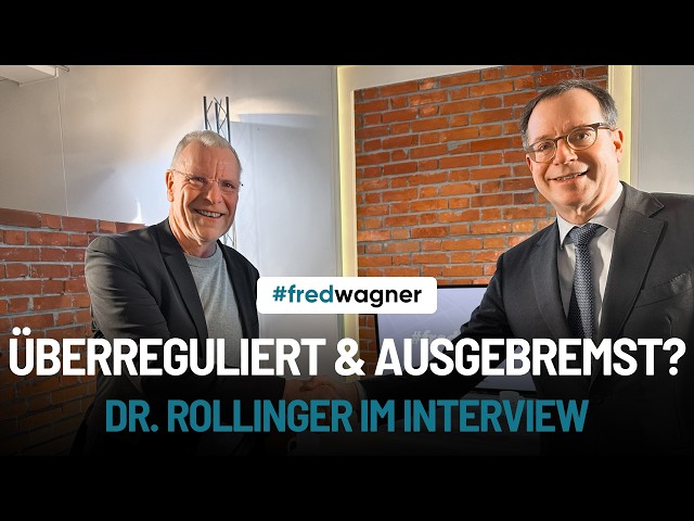 Versicherungswirtschaft im Spannungsfeld der Politik: Dr. Norbert Rollinger im #fredwagner-Interview