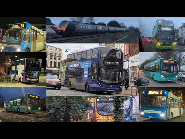 Buses & Trains in Taunton :D