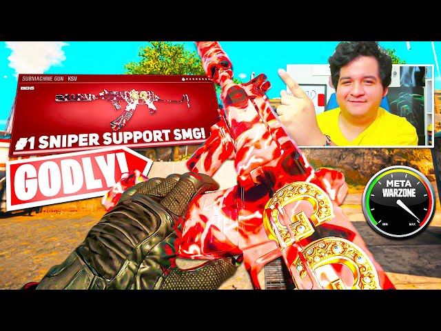 New #1 Sniper Support KSV Loadout Meta is SUPERIOR in WARZONE SEASON 2 🏆 (Best KSV Class Setup)