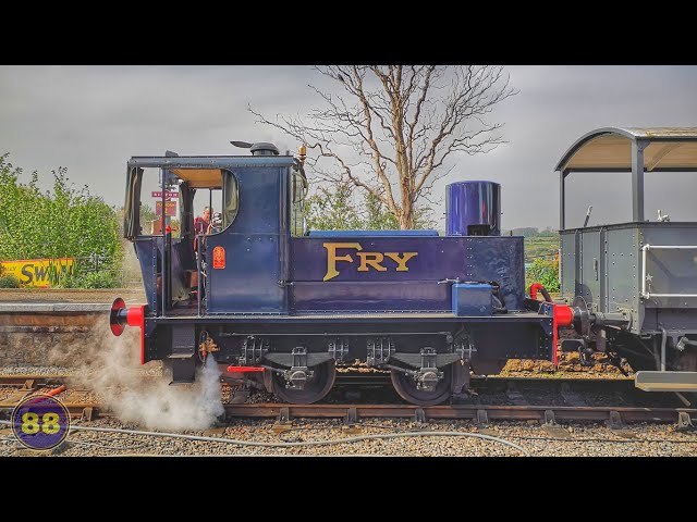 Fry's Sentinel Returns - The Chocolate Train - Avon Valley Railway - 20/04/2019