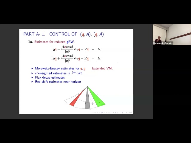 Columbia Lectures on the Stability of Kerr (Lecture 4) Part II